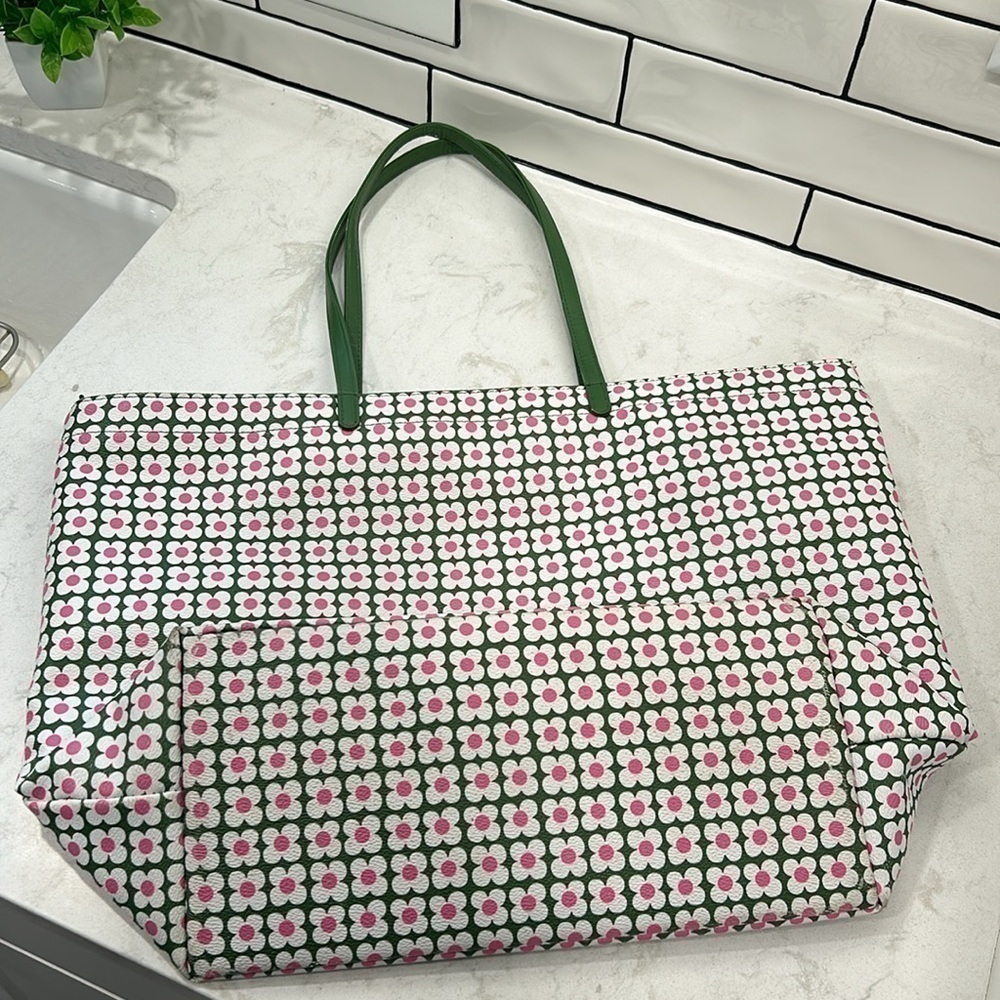 Vera Bradley Double Take Tote Olivia Pink - Picture 5 of 16